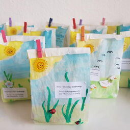 Ostergruß-Verteilung an Gemeindeglieder