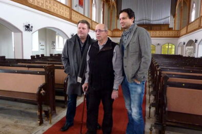 v. l. Henri Schmidt, Christoph Walter, Mathias Dietrich