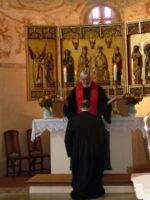 Segnung von Pfarrer Merten