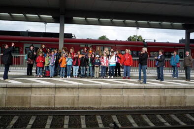 Abfahrt Bahnhof Wittenberge